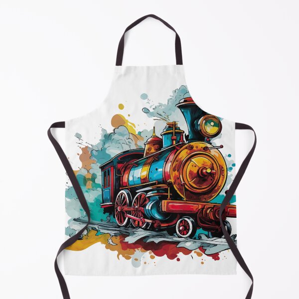 Item preview, Graffiti Steam Train T Shirt, Steam Train designed and sold by TotallySpiffing.