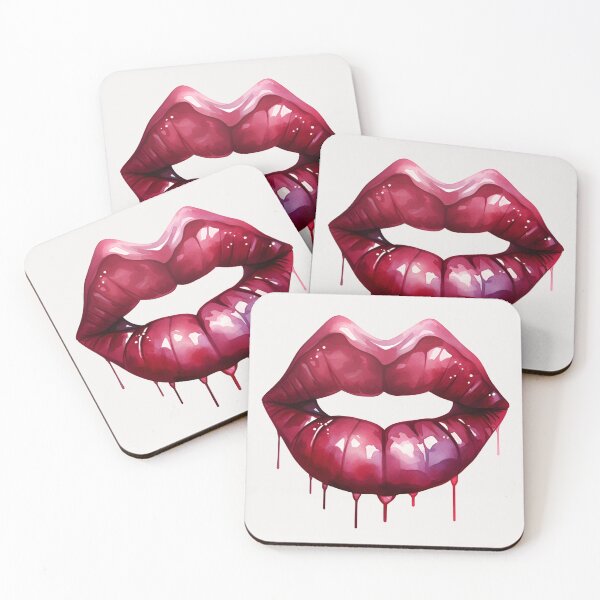 Item preview, Red lips designed and sold by NataAtelierArt.