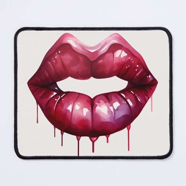 Item preview, Red lips designed and sold by NataAtelierArt.