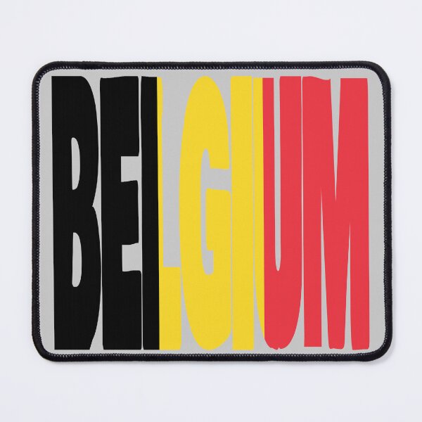 Item preview, Belgium flag stencil designed and sold by Kuni-Art.