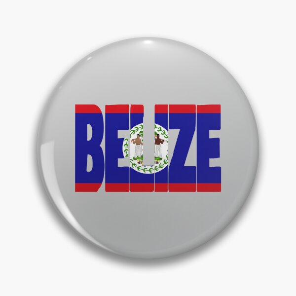 Item preview, Belize flag stencil designed and sold by Kuni-Art.