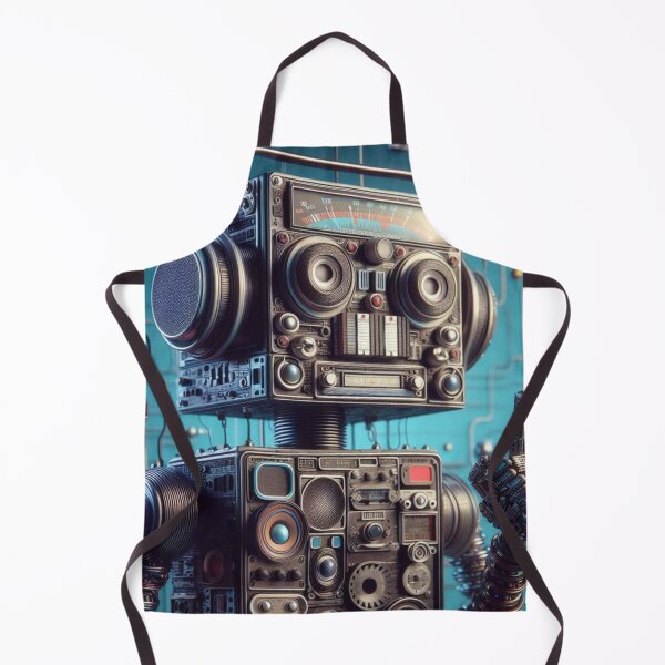Item preview, The musician robot. designed and sold by EpicArtPrints.