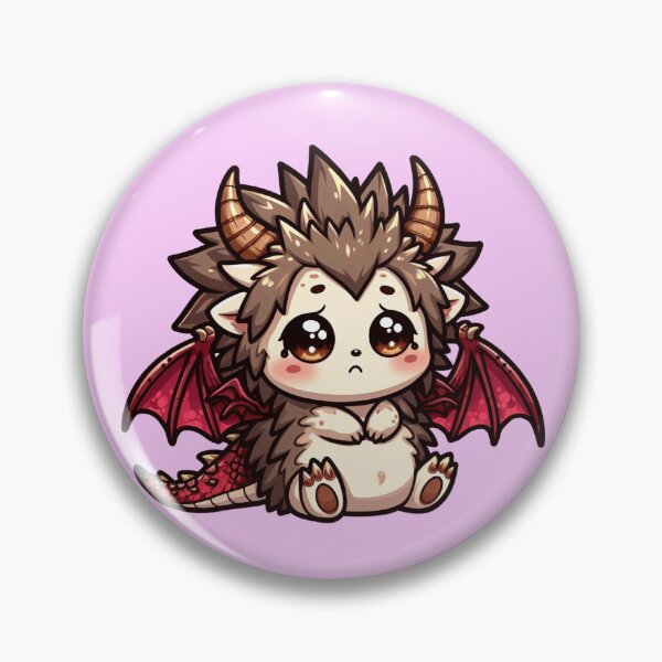 Aperçu de l'œuvre Triste Dragon Hérisson Kawaii créée et vendue par Biothurgy.