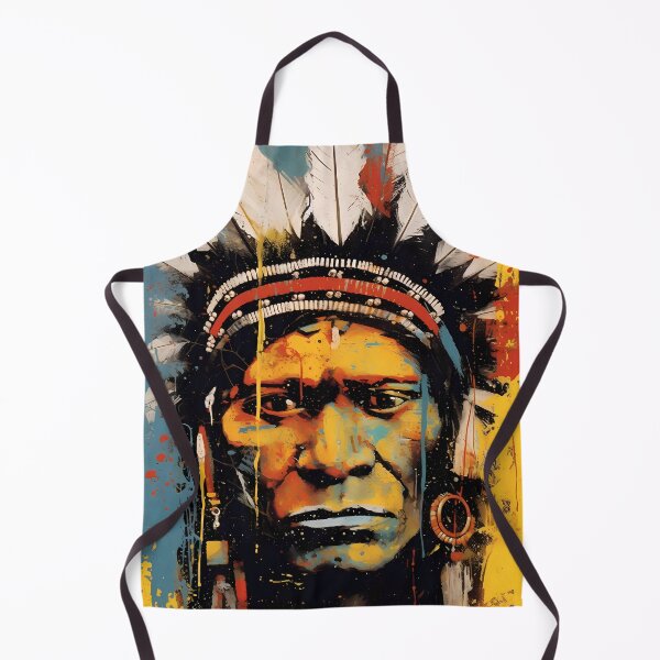 Item preview, Native American Warrior designed and sold by GiveMeMood.