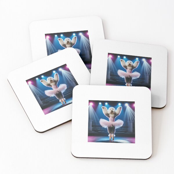 Item preview, Old english sheepdog practicing ballet designed and sold by TracysFunnyFarm.