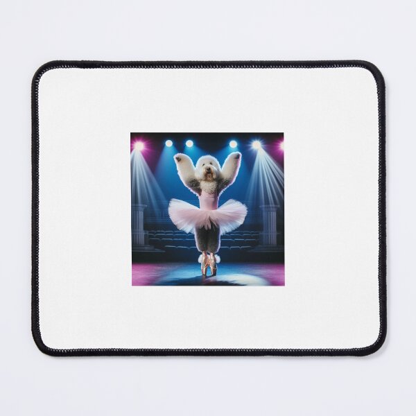 Item preview, Old english sheepdog practicing ballet designed and sold by TracysFunnyFarm.