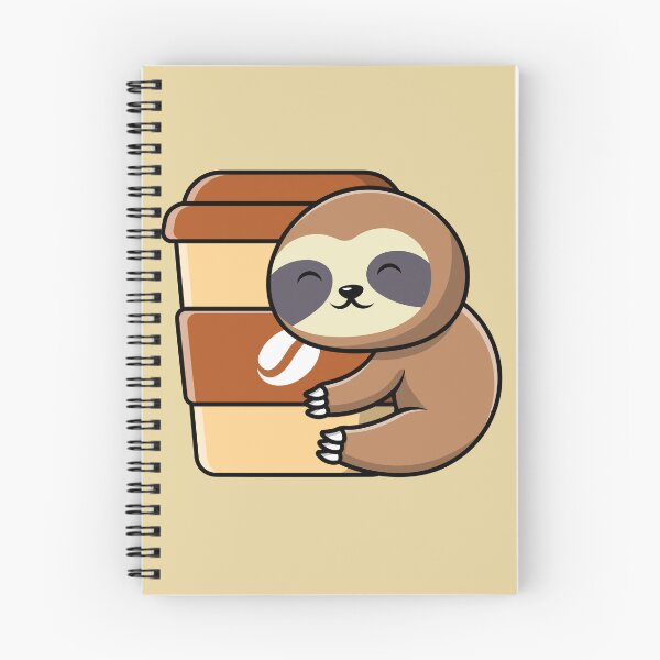 Item preview, coffee sloth designed and sold by Luisshopp.