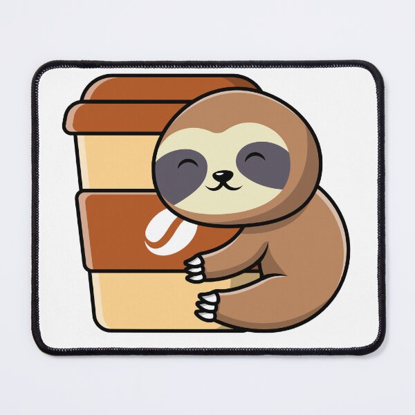 Item preview, coffee sloth designed and sold by Luisshopp.