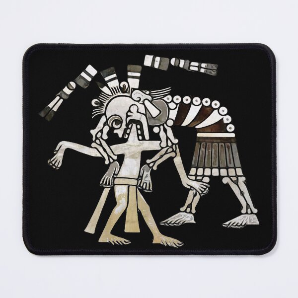 Item preview, Mictecacihuatl lady of sepia death. designed and sold by MagentaCalavera.