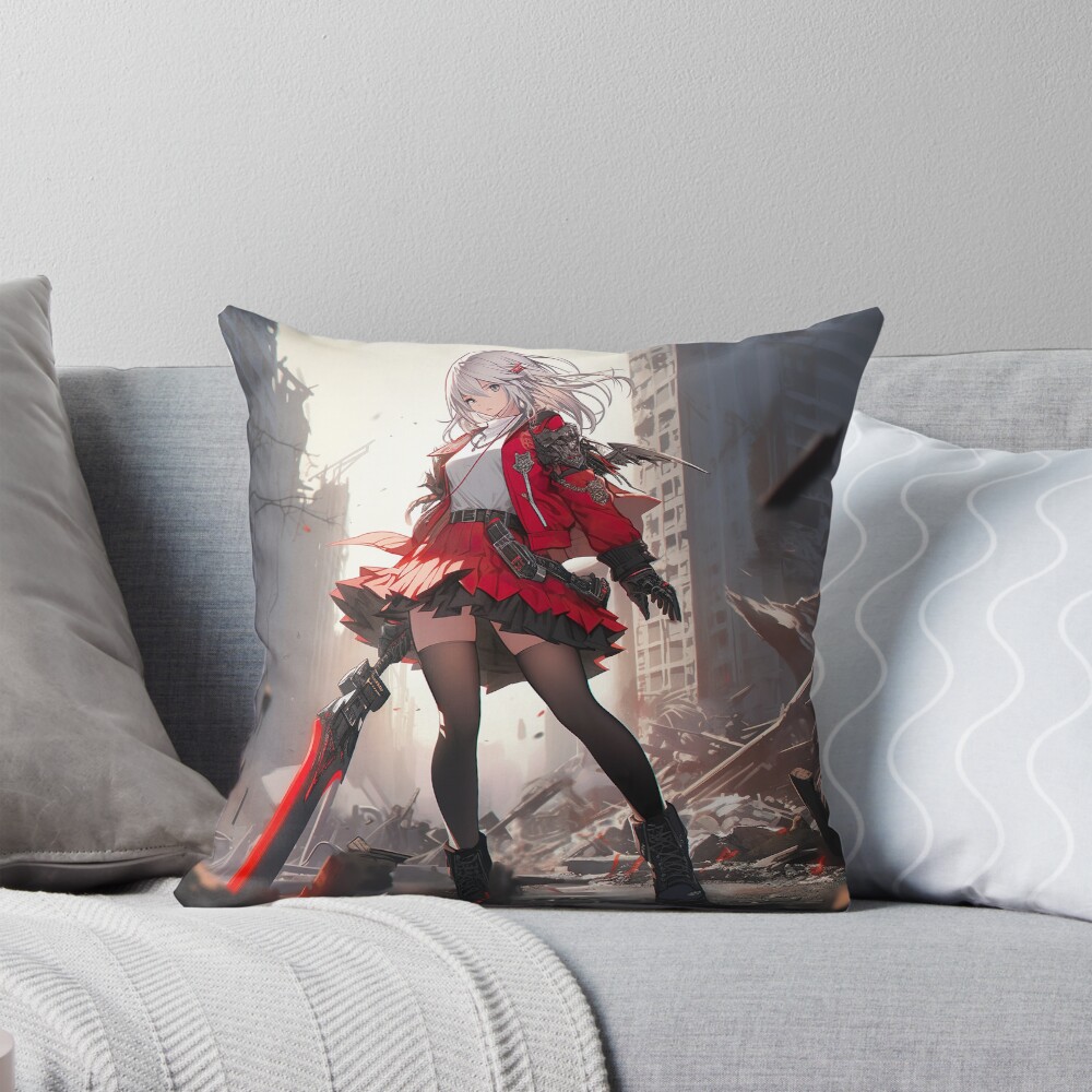 Item preview, Throw Pillow designed and sold by Edge-Ink.
