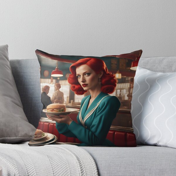 Item preview, Woman at a 1930s diner designed and sold by Andremus.