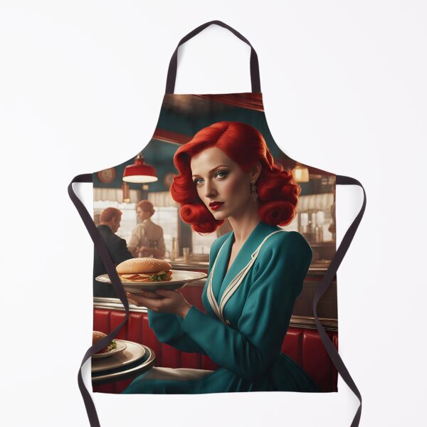 Item preview, Woman at a 1930s diner designed and sold by Andremus.