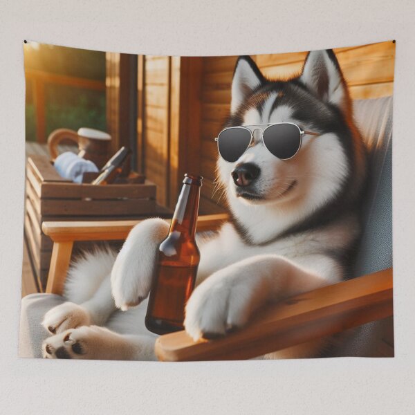 Item preview, The millionaire dog. designed and sold by EpicArtPrints.