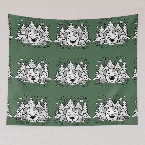 Item preview, dog logo  designed and sold by degworld.