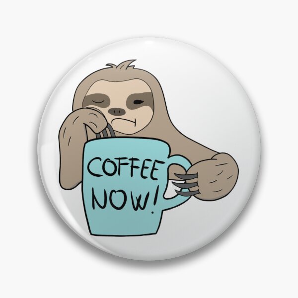 Item preview, Coffee sloth designed and sold by Luisshopp.