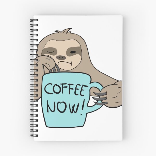 Item preview, Coffee sloth designed and sold by Luisshopp.
