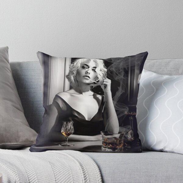 Item preview, Nocturnal Elegance: Bourbon Nights in Noir designed and sold by Sanctum Icons.