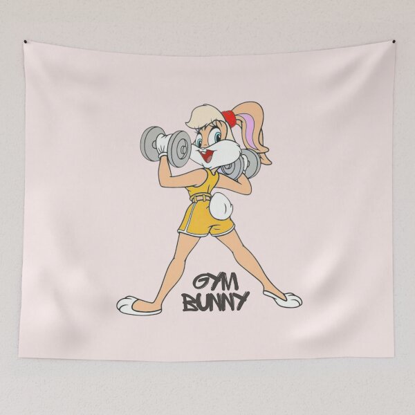 Item preview, Gym Bunny - Design for gym and fitness lovers designed and sold by soniaaseguin.