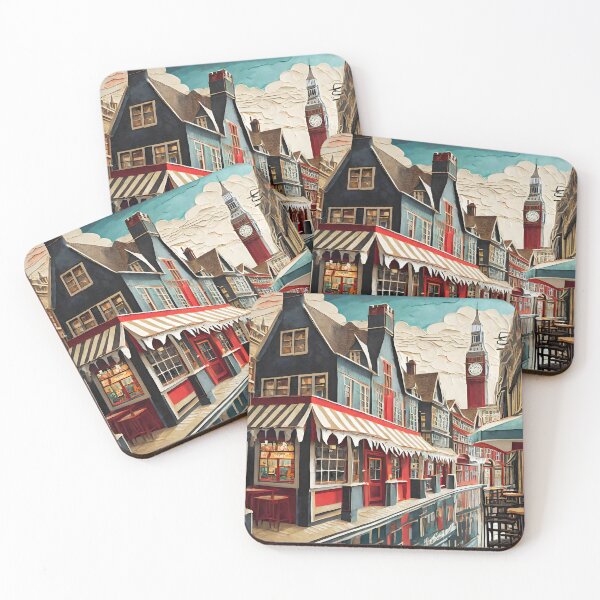 Item preview, Paper Art - The British Pub designed and sold by Dan Farsaci.
