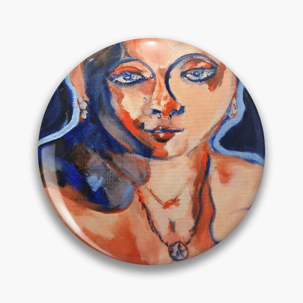 Item preview, Glowing Muse (oil painting) designed and sold by Maya  Beauchamp.