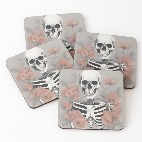Item preview, Floral Bones designed and sold by Zenvo.