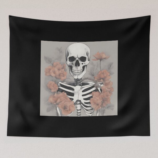 Item preview, Floral Bones designed and sold by Zenvo.