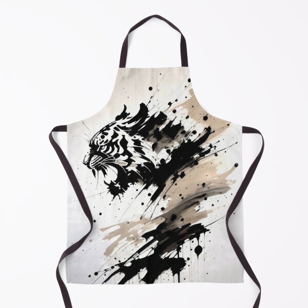 Item preview, Ink splatter tiger 1 designed and sold by Mick-CBR.