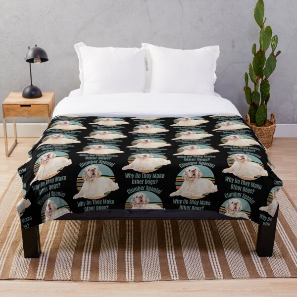Aperçu de l'œuvre Clumber Spaniel Dog Chog Shirts dogmama chien maman sweat-shirt aimante fourrure maman maman douée aimante amoureuse de chiens doués créée et vendue par RetroCharlies.