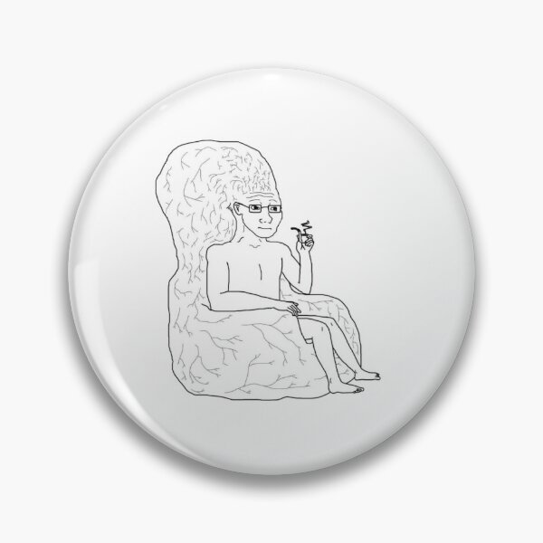 Item preview, Big Brain Meme designed and sold by squishymemestore.