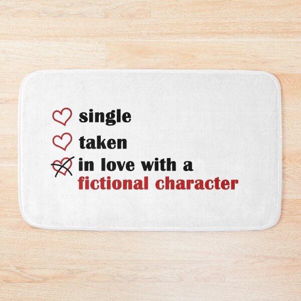 Item preview, single taken in love with a fictional character designed and sold by EmeraldeaArt.