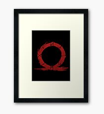God of War - Omega Framed Print