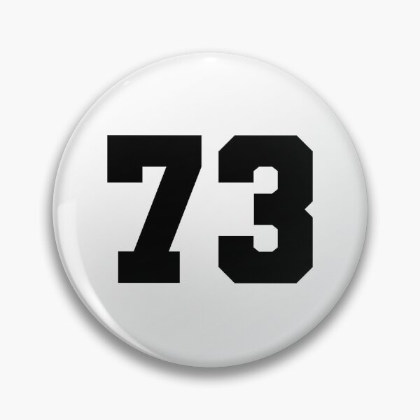 Item preview, 73, seventy three, black, soccer league designed and sold by Numbers-Art.