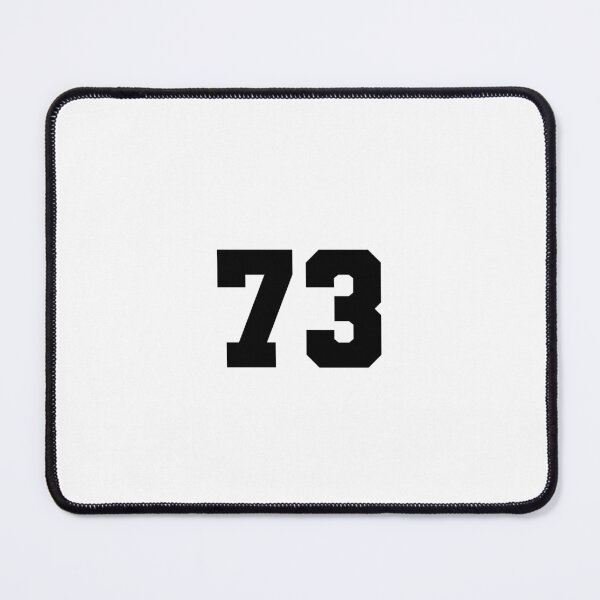 Item preview, 73, seventy three, black, soccer league designed and sold by Numbers-Art.
