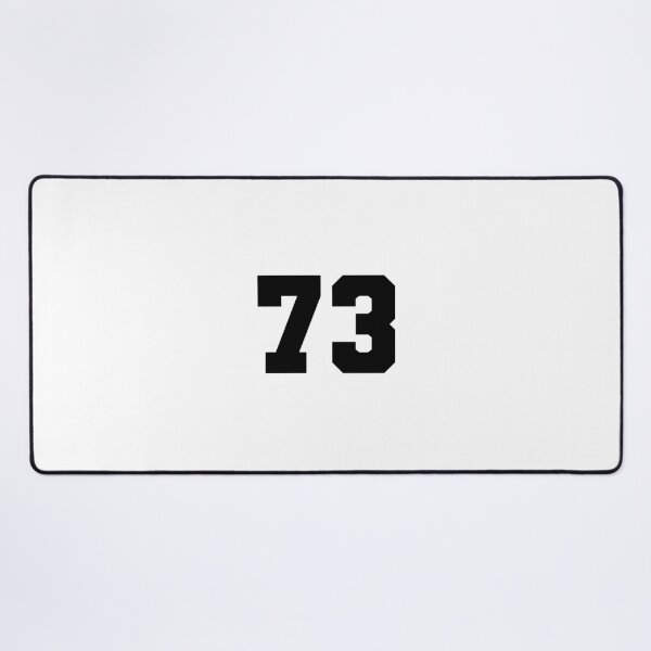 Item preview, 73, seventy three, black, soccer league designed and sold by Numbers-Art.
