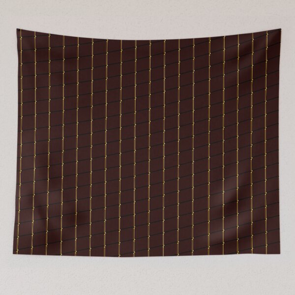 Item preview, Voxel Tiles Metallic 2 Dark Brown designed and sold by PotatoVonEpicus.