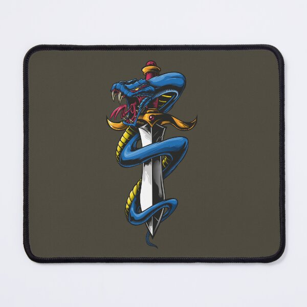 Item preview, Blue snake designed and sold by MerlinWear.