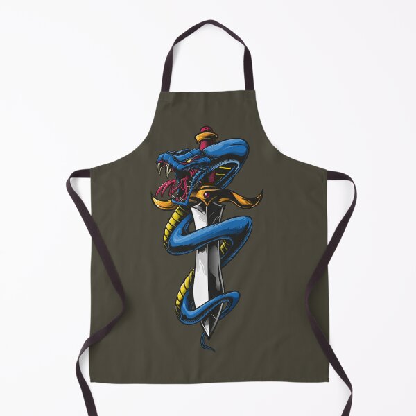 Item preview, Blue snake designed and sold by MerlinWear.