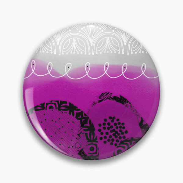 Item preview, Fuchsia Rings Abstract Art designed and sold by Sheree Burlington.