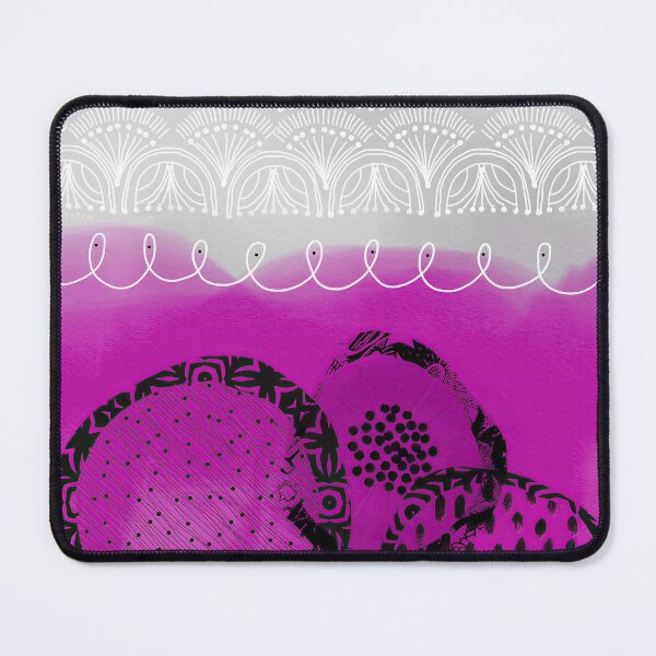 Item preview, Fuchsia Rings Abstract Art designed and sold by Sheree Burlington.