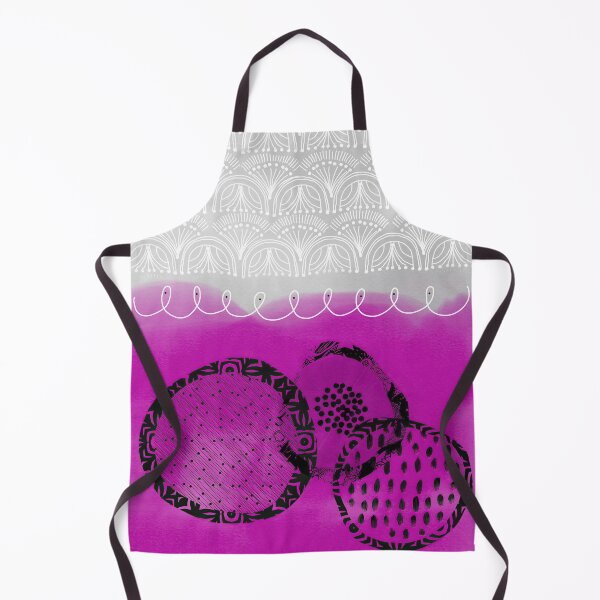 Item preview, Fuchsia Rings Abstract Art designed and sold by Sheree Burlington.