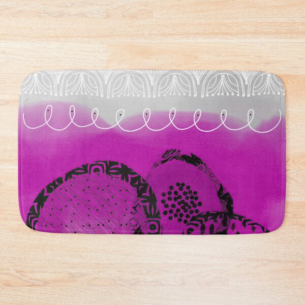 Item preview, Fuchsia Rings Abstract Art designed and sold by Sheree Burlington.