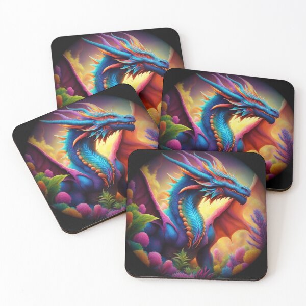 Item preview, Neon Light Dragon designed and sold by Zendragon-Store.