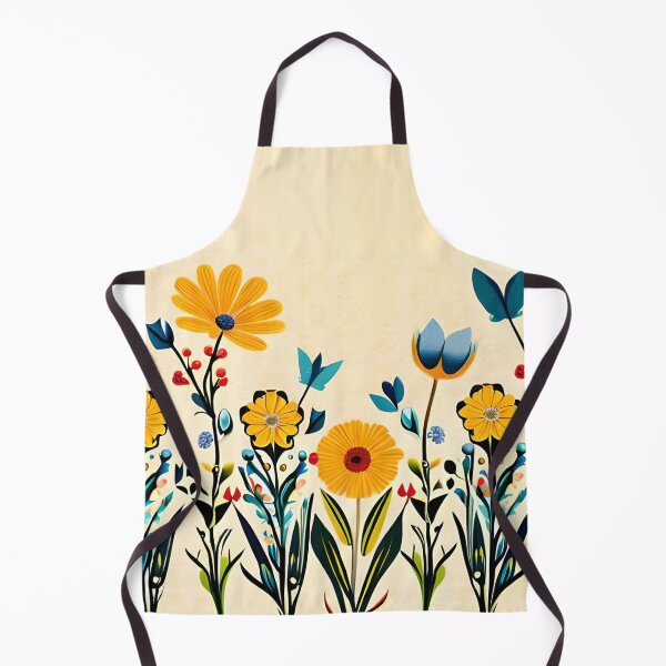 Item preview, Floral Art Elegant & Royal Yellow Daisy Wildflowers Pattern designed and sold by Zeporas Castle.