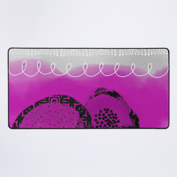 Item preview, Fuchsia Rings Abstract Art designed and sold by Sheree Burlington.