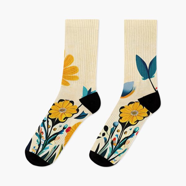 Item preview, Floral Art Elegant & Royal Yellow Daisy Wildflowers Pattern designed and sold by Zeporas Castle.