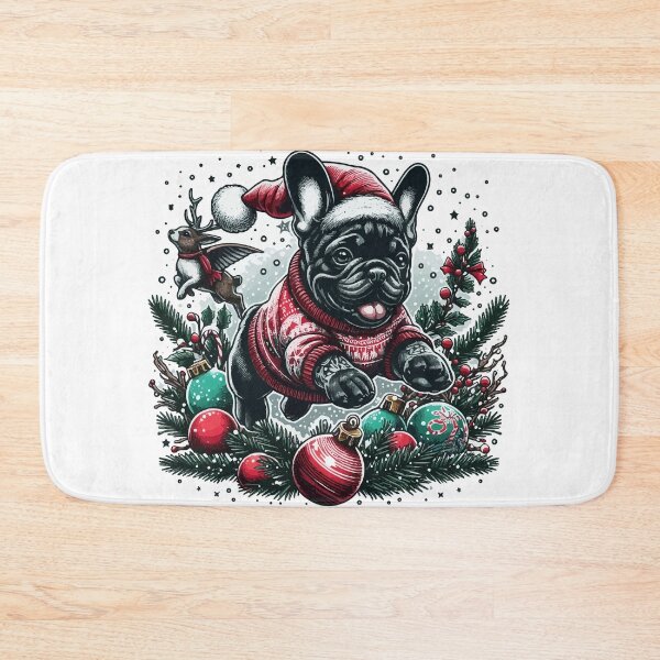Item preview, Frenchie's Festive Frolic and Flying Friends designed and sold by bjrocket89.