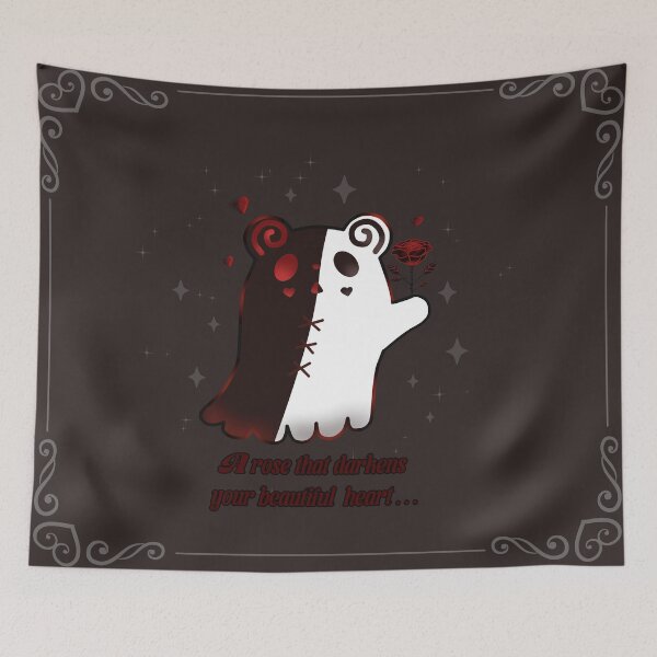 Item preview, A rose that darkens your beautiful heart. designed and sold by AizenDesings.