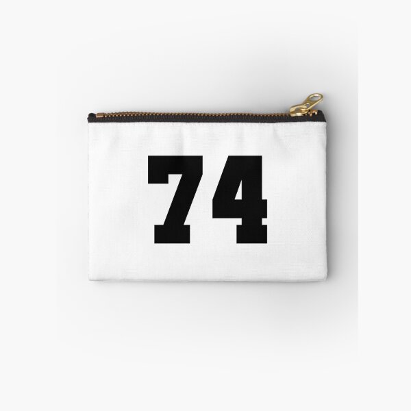 Item preview, 74, seventy four, black, soccer league designed and sold by Numbers-Art.