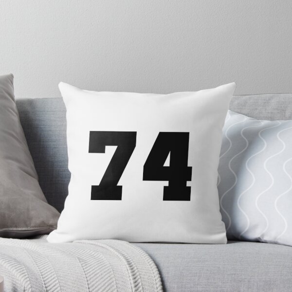 Item preview, 74, seventy four, black, soccer league designed and sold by Numbers-Art.