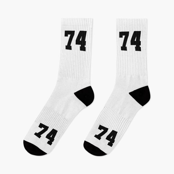 Item preview, 74, seventy four, black, soccer league designed and sold by Numbers-Art.